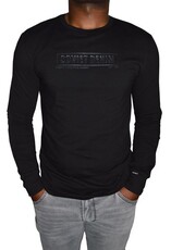 Soviet - Nate Men's Long Sleeve T-Shirt with Rib - Black