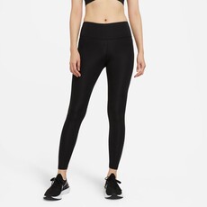Nike Women's Epic Fast Mid-Rise Pocket Running Leggings - Black/Silver