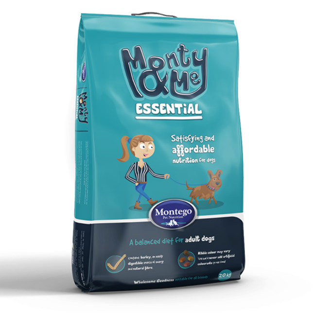 Monty and store me dog food