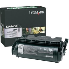 Lexmark 12A7460 Return Program Black Laser Toner Cartridge