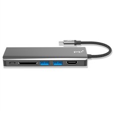 PQI USB-C 6-Port Multi Pro Hub