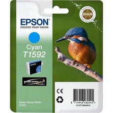 Genuine Epson T1592 Cyan Ink Cartridge