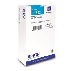 Genuine Epson T7542 Cyan 69ml Ink Cartridge (C13T754240)