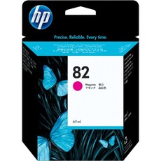 Genuine HP 82 69-ml Magenta Ink Cartridge (C4912A)