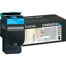 Lexmark C540H2CG High Yield Cyan Laser Toner Cartridge