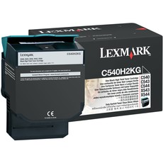 Genuine Lexmark C540H2KG High Yield Black Laser Toner Cartridge