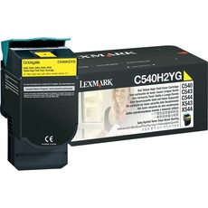 Lexmark C540H2YG High Yield Yellow Laser Toner Cartridge