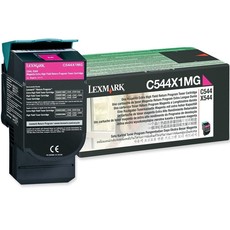 Lexmark C544X1MG Extra High Yield Return Program Magenta Laser Toner Cartridge (C544X1MG)