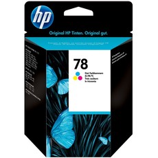 Genuine HP 78 Tri-colour Inkjet Print Cartridge (C6578D)