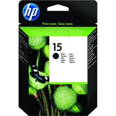 Genuine HP 15 Large Black Inkjet Print Cartridge (C6615DE)