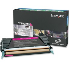 Lexmark C734A1MG Return Program Magenta Laser Toner Cartridge (C734A1MG)