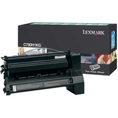 Lexmark C780H1KG Return Program Black Laser Toner Cartridge