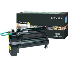 Genuine Lexmark C792X1YG Extra High Yield Return Program Yellow Laser Toner Cartridge