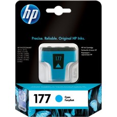 Genuine HP 177 Cyan Ink Cartridge (C8771HE)