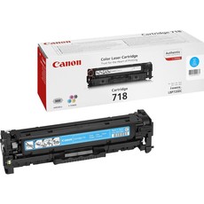 Genuine Canon 718 Cyan Laser Toner Cartridge