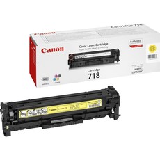 Genuine Canon 718 Yellow Laser Toner Cartridge