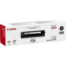 Genuine Canon 731 Black Toner Cartridge