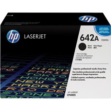 Genuine HP 642A Black LaserJet Toner Cartridge (CB400A)