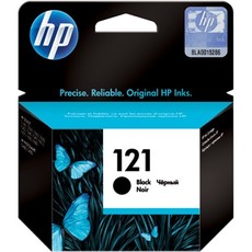 Genuine HP 121 Black Ink Cartridge (CC640HE)