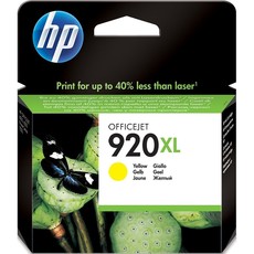 Genuine HP 920XL Yellow OfficeJet Ink Cartridge (CD974AE)