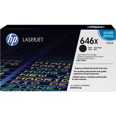 Genuine HP 646X Black LaserJet Toner Cartridge (CE264X)