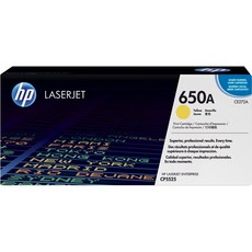 Genuine HP 650A Yellow LaserJet Toner Cartridge (CE272A)