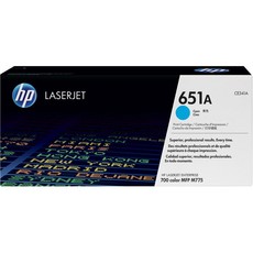 Genuine HP 651A Cyan LaserJet Toner Cartridge (CE341A)