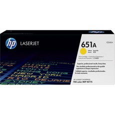 Genuine HP 651A Yellow LaserJet Toner Cartridge (CE342A)