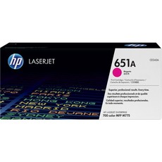 Genuine HP 651A Magenta LaserJet Toner Cartridge (CE343A)