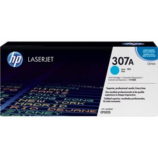 Genuine HP 307A Cyan LaserJet Toner Cartridge (CE741A)