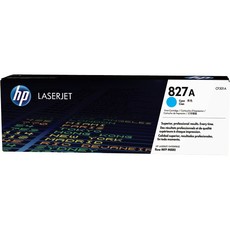 Genuine HP 827A Cyan LaserJet Toner Cartridge (CF301A)