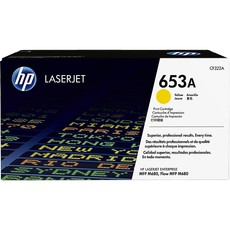 Genuine HP 653A Yellow LaserJet Toner Cartridge (CF322A)