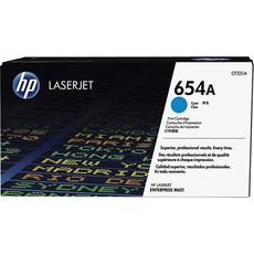 Genuine HP 654A Cyan LaserJet Toner Cartridge (CF331A)