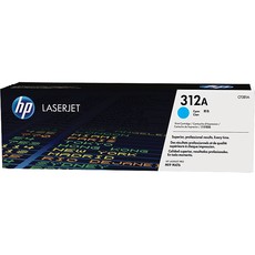 Genuine HP 312A Cyan LaserJet Toner Cartridge (CF381A)