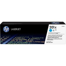 Genuine HP 201X High Yield Cyan LaserJet Toner Cartridge (CF401X)