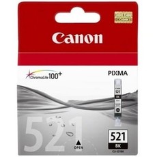 Genuine Canon CLI-521 Black Ink Cartridge Blister Pack