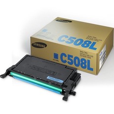 Genuine Samsung CLT-C508L Cyan Laser Toner Cartridge (SU058A)