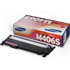 Genuine Samsung CLT-M406S Magenta Laser Toner Cartridge (SU254A)