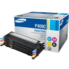 Genuine Samsung CLT-P409C CMYK Value Pack Toner Cartridges