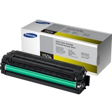 Genuine Samsung CLT-Y504S Yellow Laser Toner Cartridge (SU504A)