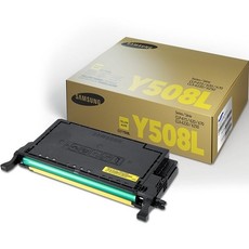 Genuine Samsung CLT-Y508L Yellow Laser Toner Cartridge (SU535A)