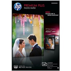 HP Premium Plus Glossy Photo Paper 50-sheet 10 x 15 cm (CR695A)