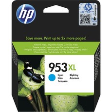 Genuine HP 953XL High Yield Cyan Ink Cartridge Blister Pack (F6U16AE#301)