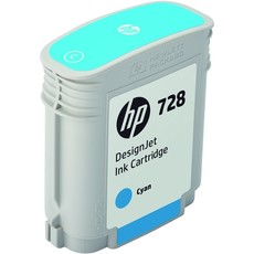 Genuine HP 728 40ml Cyan DesignJet Ink Cartridge (F9J63A)