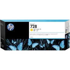 Genuine HP 728 300ml Yellow DesignJet Ink Cartridge (F9K15A)