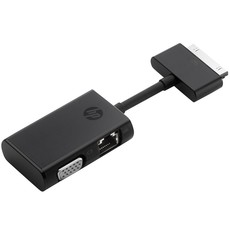 HP Dock Connector to Ethernet and VGA Adapter (G7U78AA)