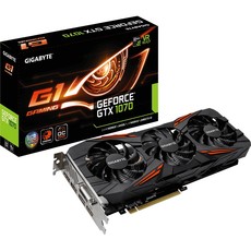 GIGABYTE nVidia GeForce GTX 1070 8GB Gaming Graphics Card (GV-N1070G1-GAMING-8G)