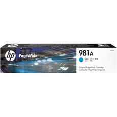 Genuine HP 981A Cyan PageWide Cartridge (J3M68A)