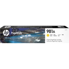 Genuine HP 981A Yellow PageWide Cartridge (J3M70A)