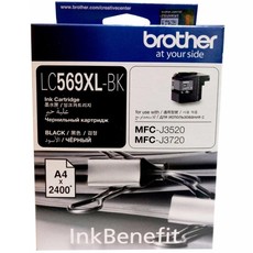 Genuine Brother LC569XL-BK High Yield Black Ink Cartridge